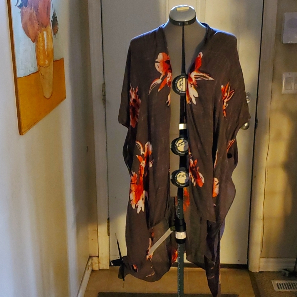 Floral Kimono soft fabric
